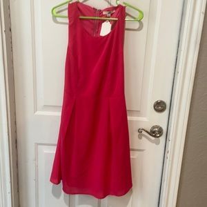Hot pink dress